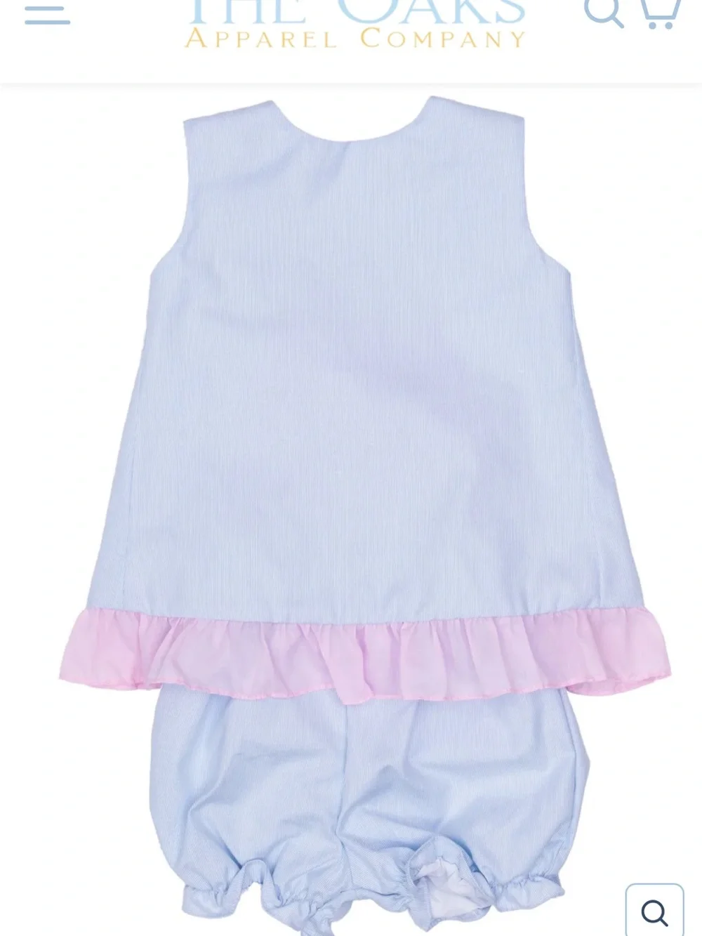 NWT 2T Light Blue & Pink Bow Bubble Short Set